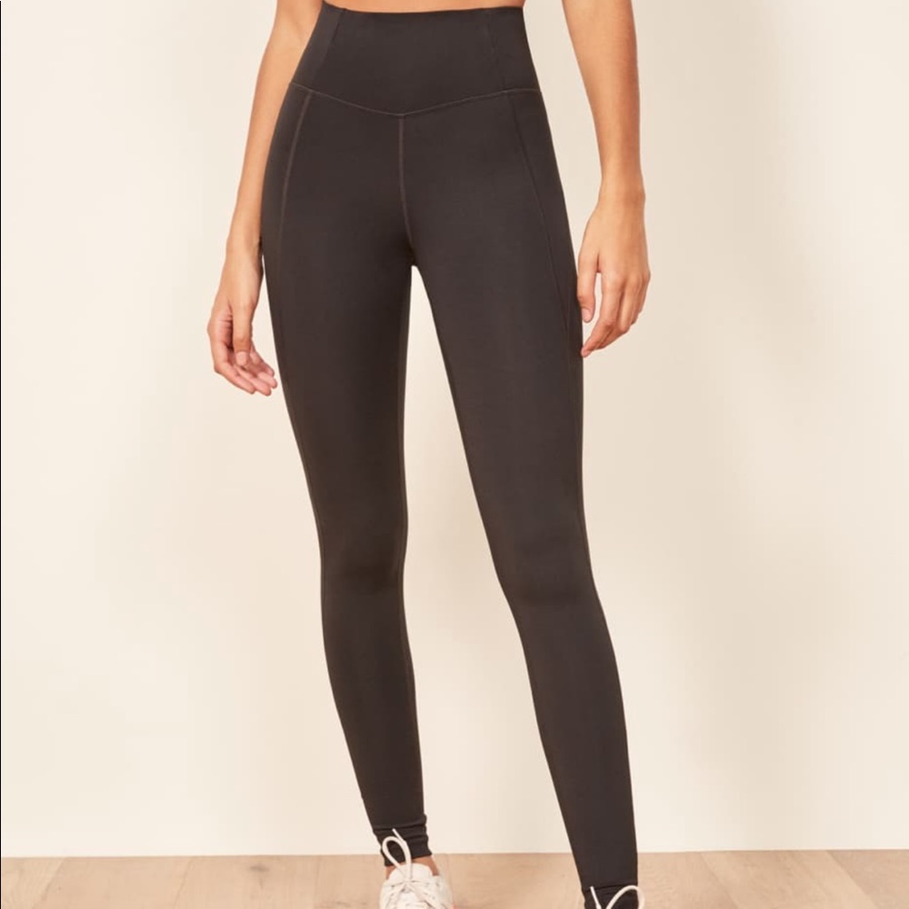 Girlfriend Collective Black Full Length Leggings